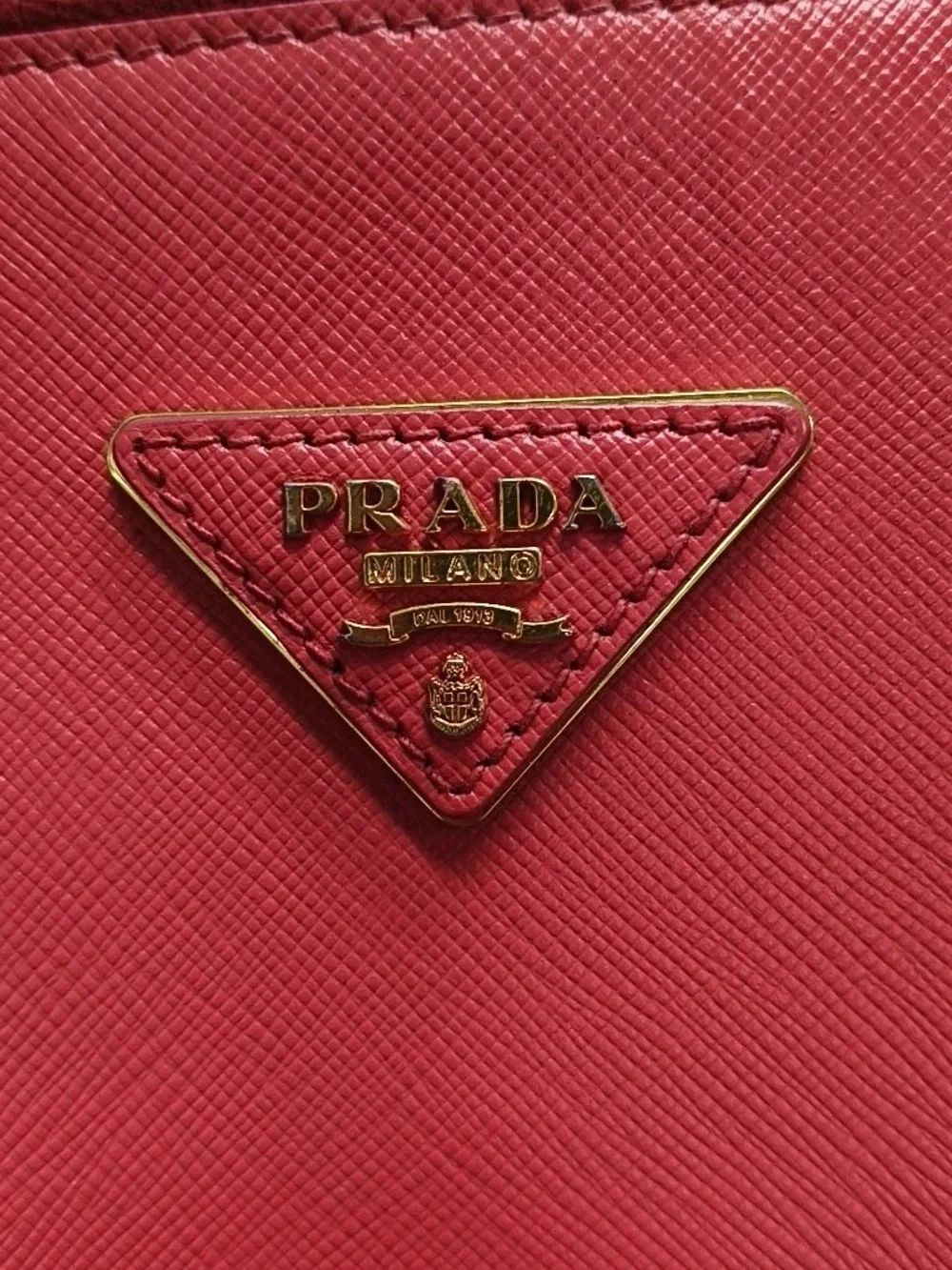 Prada dome satchel